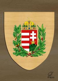 Címer - Magyar címer (lombos) 